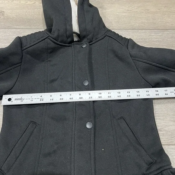 URBAN REPUBLIC Girls Insulated Sherpa Lined Jacket Coat Hooded Full Zip Sz M - Picture 12 of 16